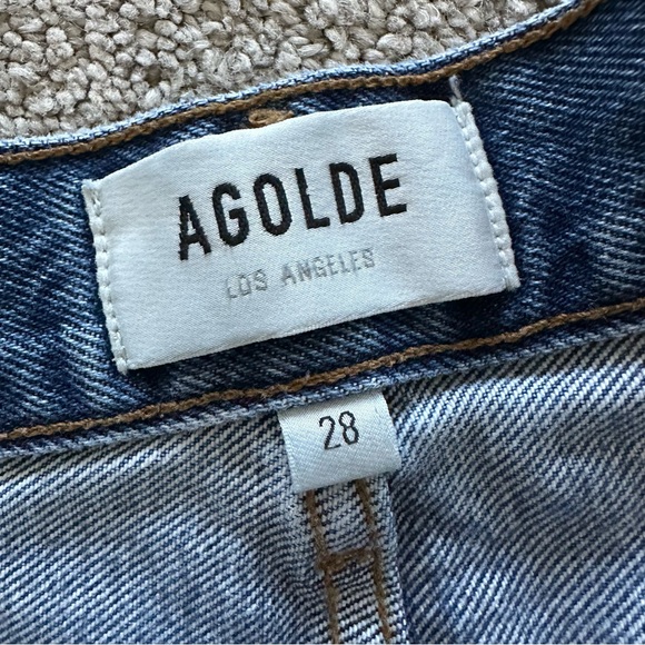 AGOLDE Parker Vintage Cut Off Short in Lowkey Size 28 - Picture 2 of 9